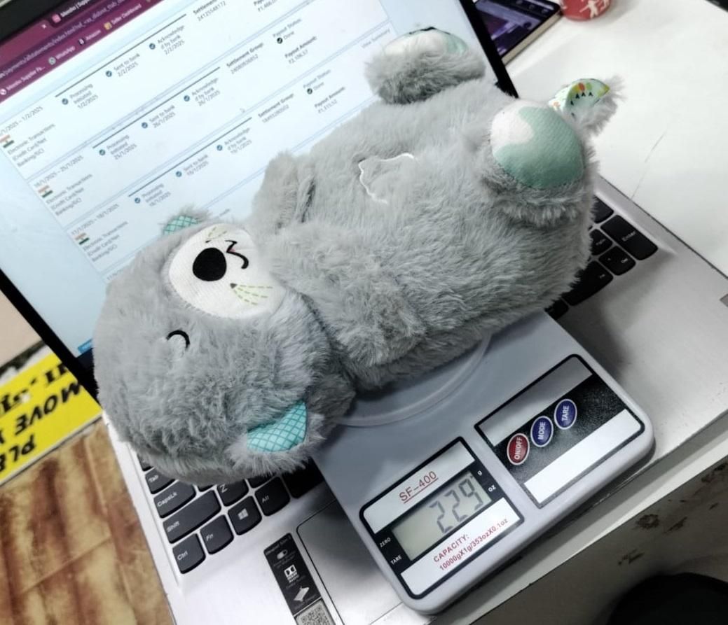 Breathing Teddy Bear with Soothing Music – Comfort Plush Toy