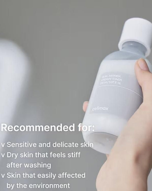 Dual Barrier Creamy Toner 150ml – Deep Hydration & Skin Repair for All Skin Types