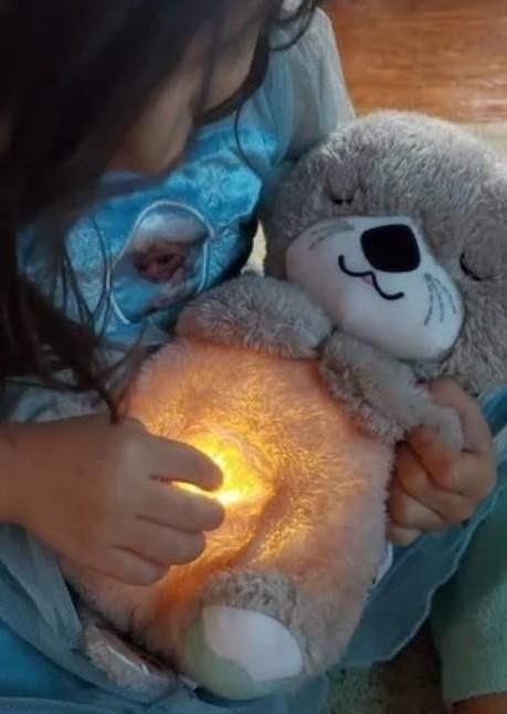 Breathing Teddy Bear with Soothing Music – Comfort Plush Toy