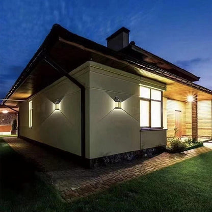 Solar Light Outdoor Wall Light – Waterproof LED Garden & Security Lamp