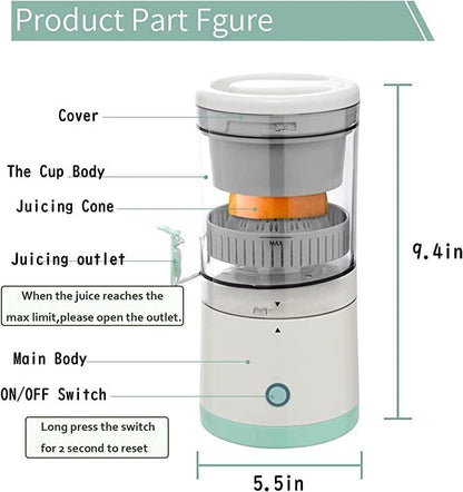 Electric Citrus Juicer – USB Rechargeable